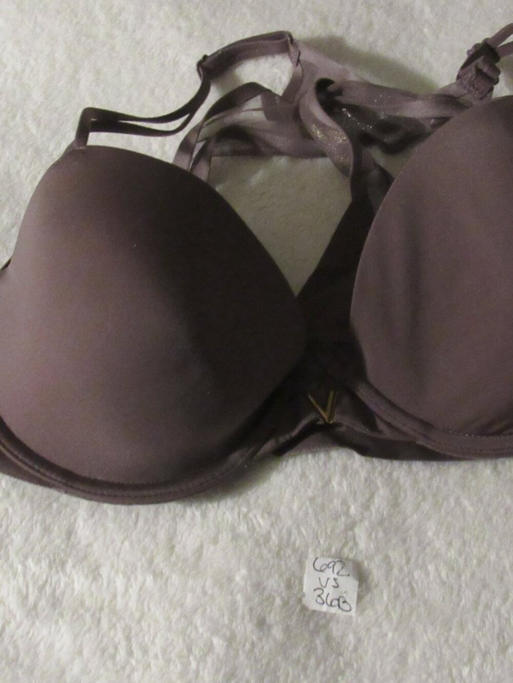 Victoria's Secret Lined Demi 692 36B USED